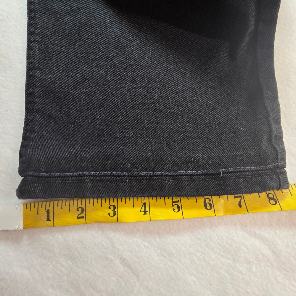 Lauren Jeans Co Ralph Black Pants Denim Going‎ Out Straight Womens Sz 18W 38x27 - Picture 14 of 14